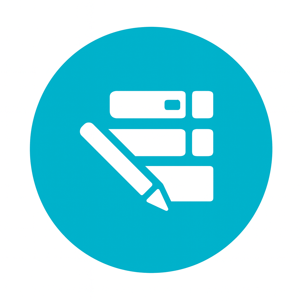 Pictogramme études de projets du CHEC - Centre des Hautes Études de la Construction